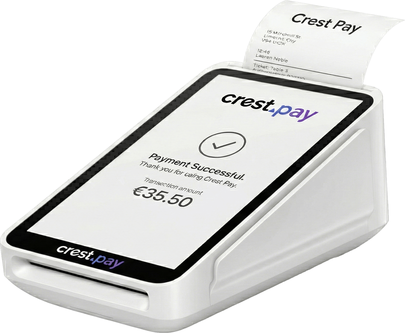 CrestPay card machine